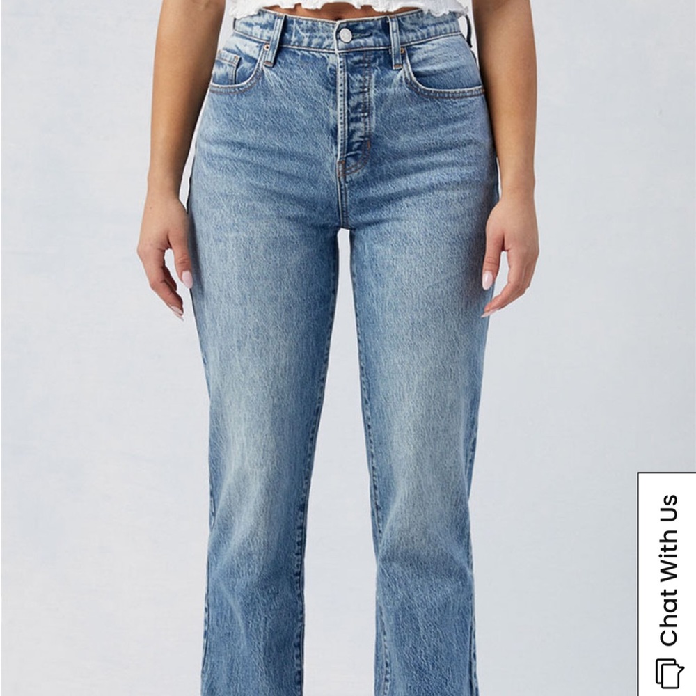 PACSUN Medium Indigo Dad Jeans